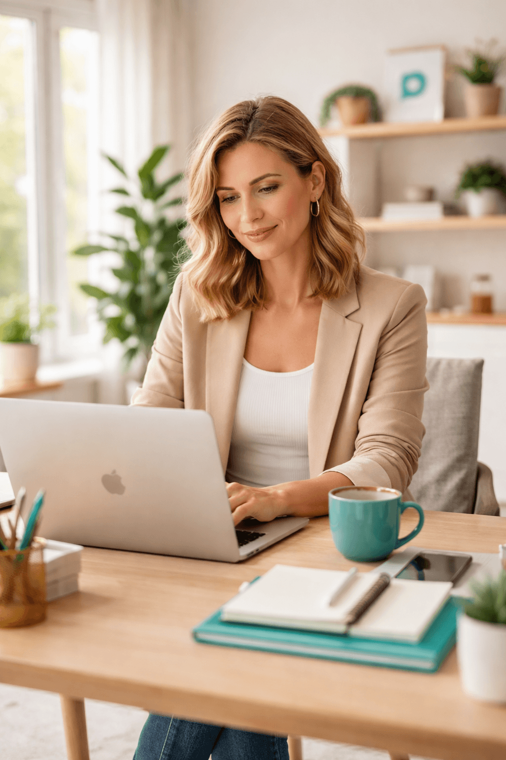 Selbständige Unternehmerin